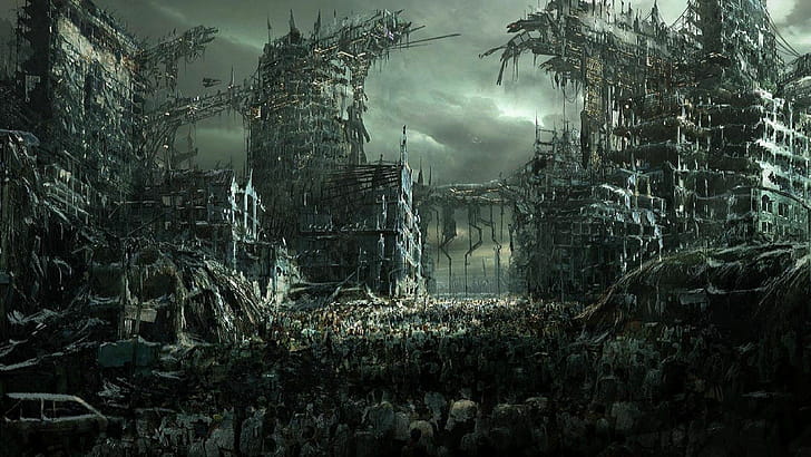 Zombies, Post-apocalypse wallpaper