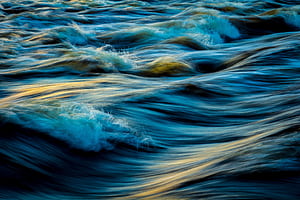 Waves Abstract, waves, abstract wallpaper