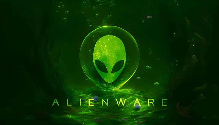 Deep Sea: Alienware, Dell, technology, Alienware wallpaper