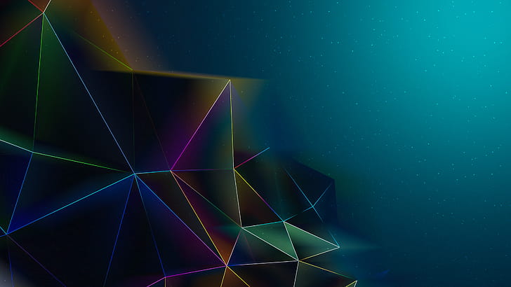 Abstract, Triangles, Motion, wallpaper