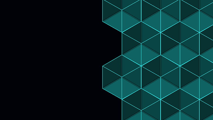 artistic, triangle wallpaper
