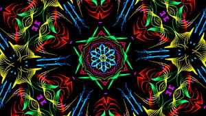 Kaleidoscope mandala art, Inspirational generator, Creative visualization, Mesmerizing patterns wallpaper