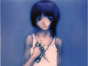Serial Experiments Lain, Anime wallpaper