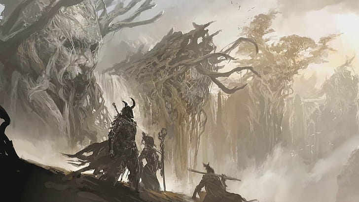 Guild Wars 2 , On wallpaper