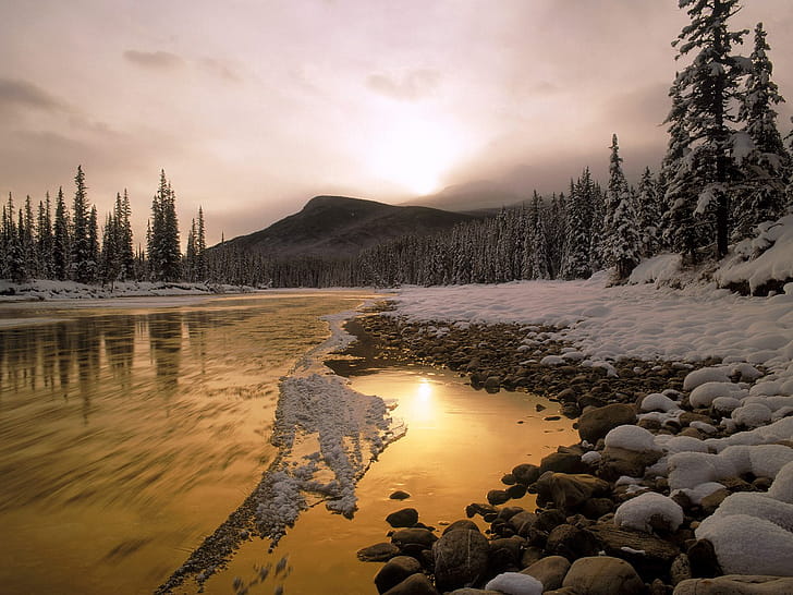 River wallpaper