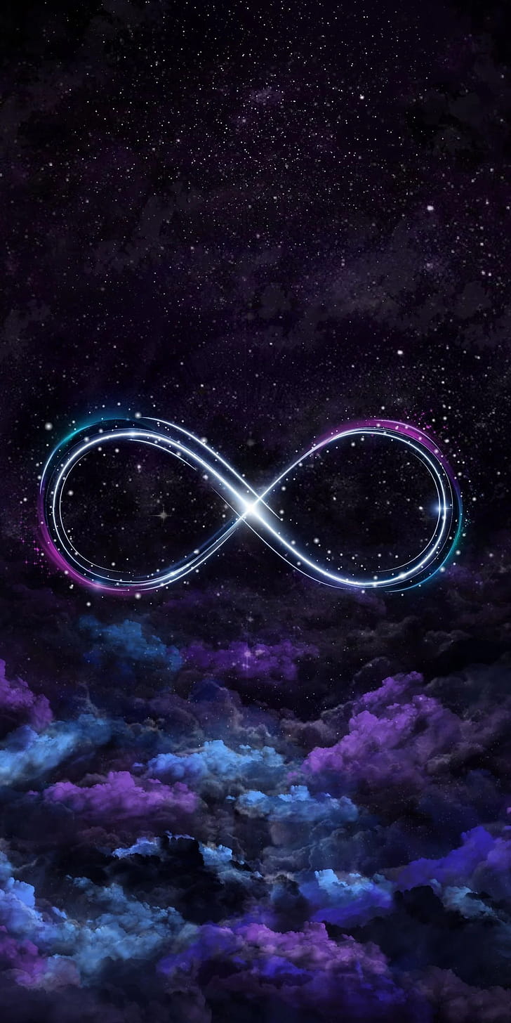 Space, Infinity Sign phone wallpaper