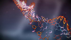 Molecular structure, Science wallpaper