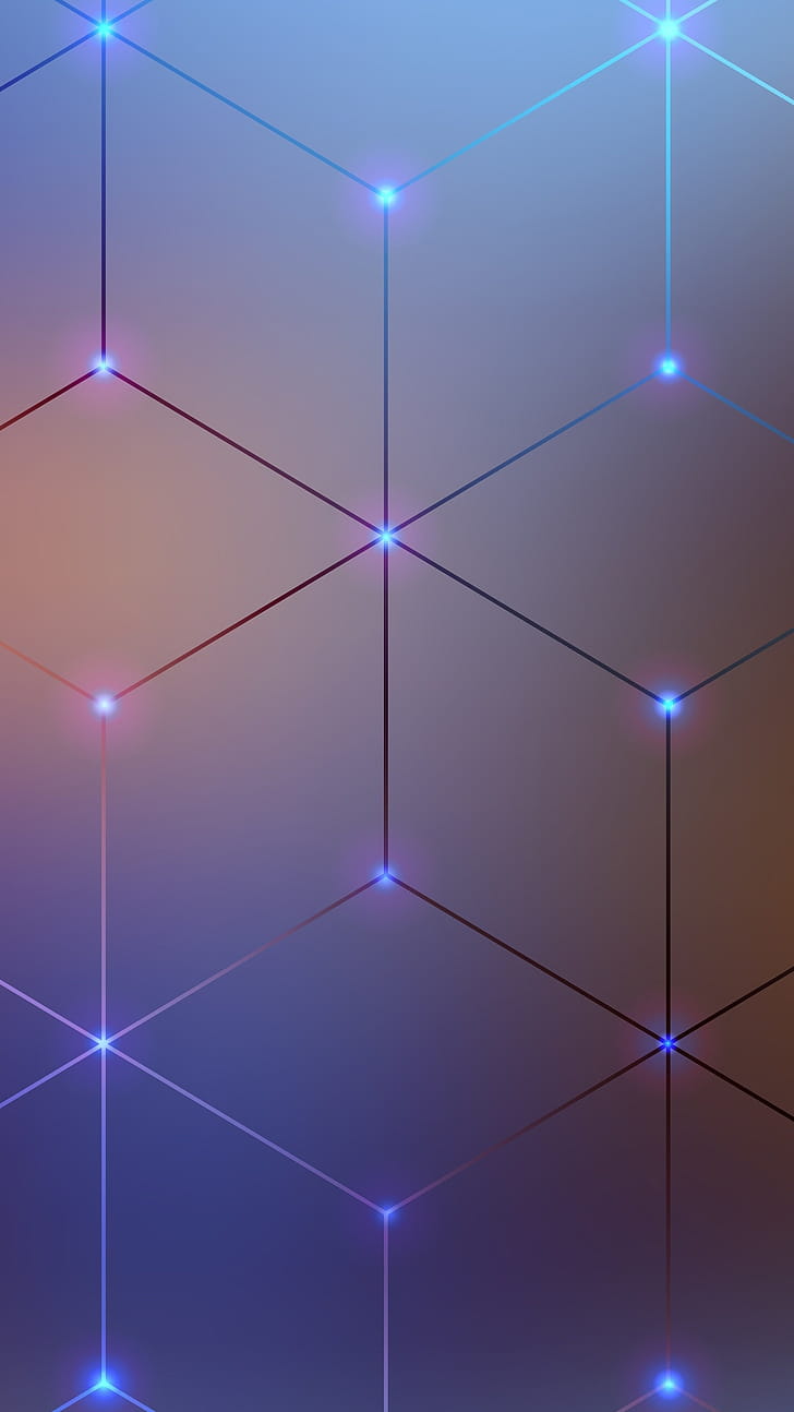 Cubes, Geometry phone wallpaper