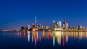 Reflection, Toronto Skyline wallpaper