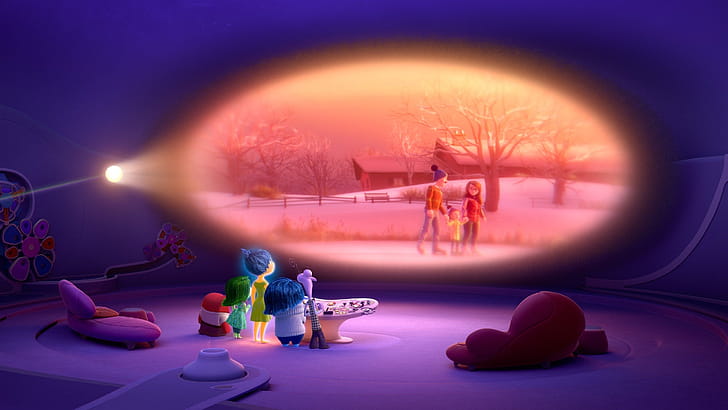 Inside Out, Pixar wallpaper