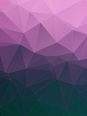 Polygon triangles, Geometric gradient, Abstract , Creative composition phone wallpaper