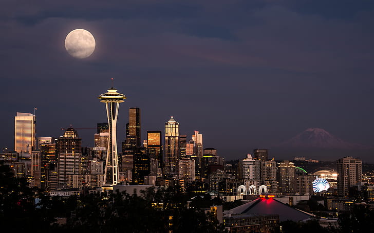 Seattle Space Needle wallpaper