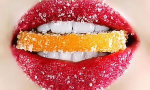 Lips, Sugar wallpaper