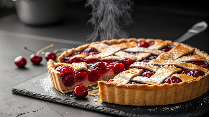 Cherry Pie Delight, Cherry Pie wallpaper