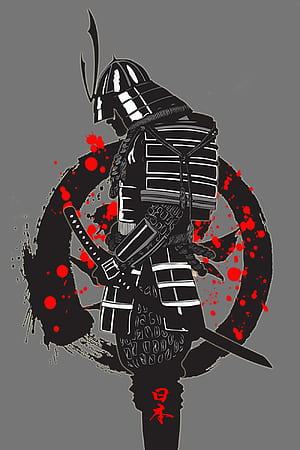 Samurai phone wallpaper