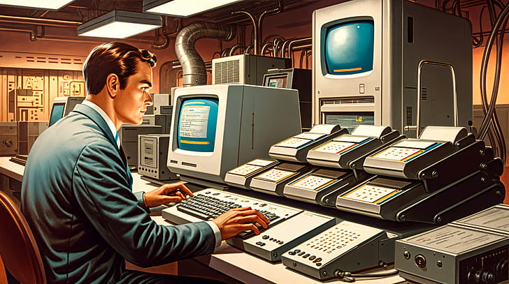 Reviving Retro Code:   Programming, programming wallpaper