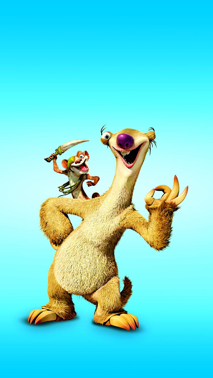 Sid, Ice Age , Cry68, Q phone wallpaper