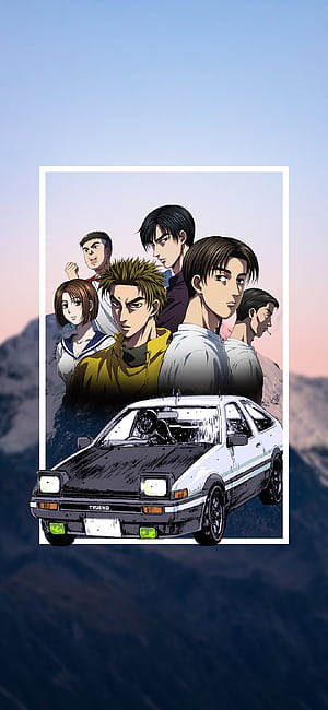 Initial D Main Characters, Anime phone wallpaper
