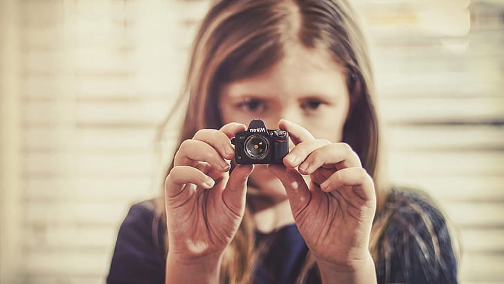 Tiny Camera, tiny, camera, girls, nikon wallpaper