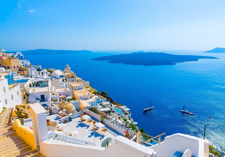 Santorini, , Hintergrnde wallpaper