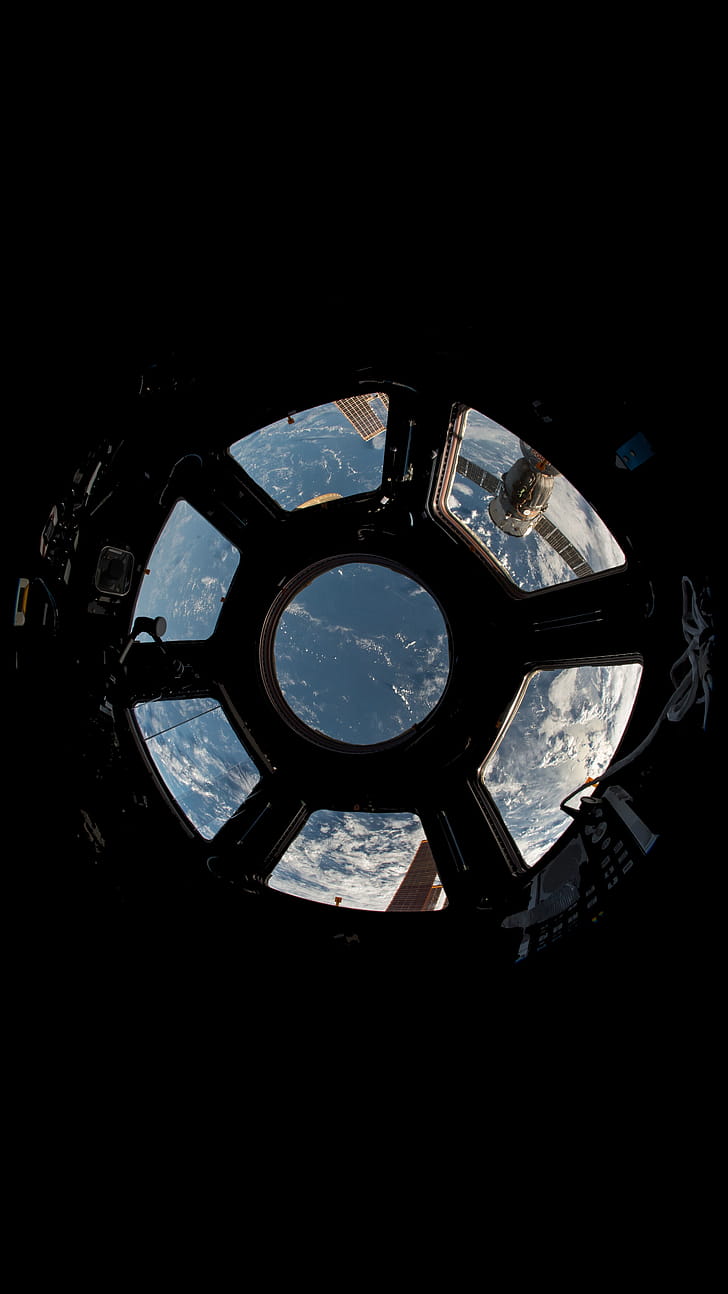 Window, ISS phone wallpaper