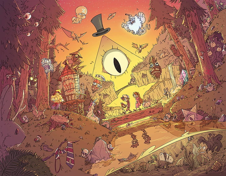 Gravity Falls, iPad , Backgrounds wallpaper