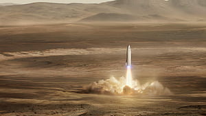 SpaceX, Mars launch, Interplanetary missions, Space exploration wallpaper