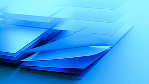 Windows Logo Blue Layers , windows, logo, computer wallpaper