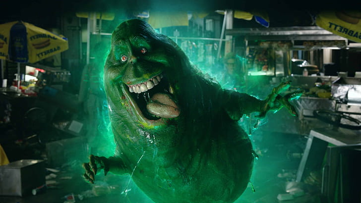 Slimer, Ghostbusters wallpaper