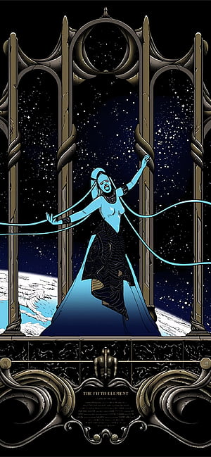 Diva, iPhone ,  , The Fifth Element theme phone wallpaper