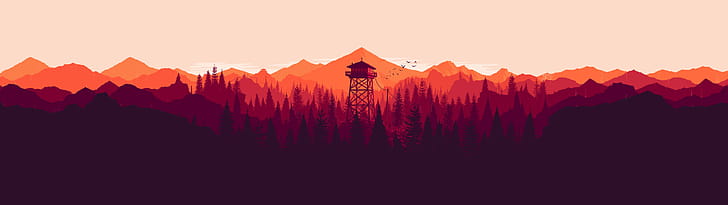 Test, Firewatch wallpaper