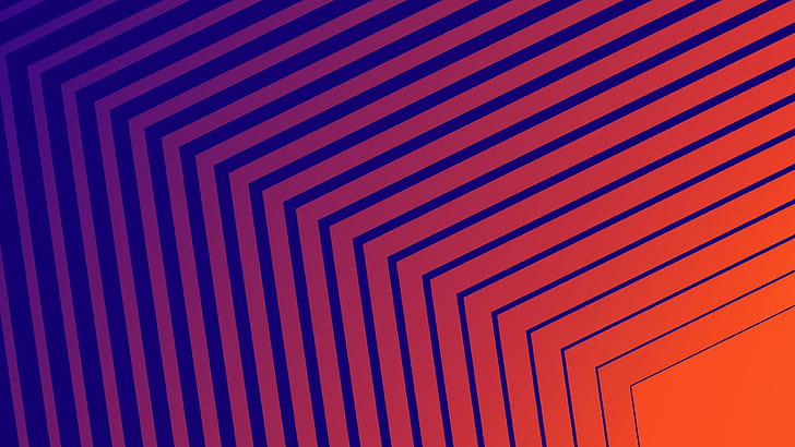 Gradient, Geometric Abstract wallpaper