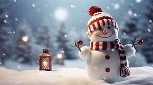 snowman wallpaper