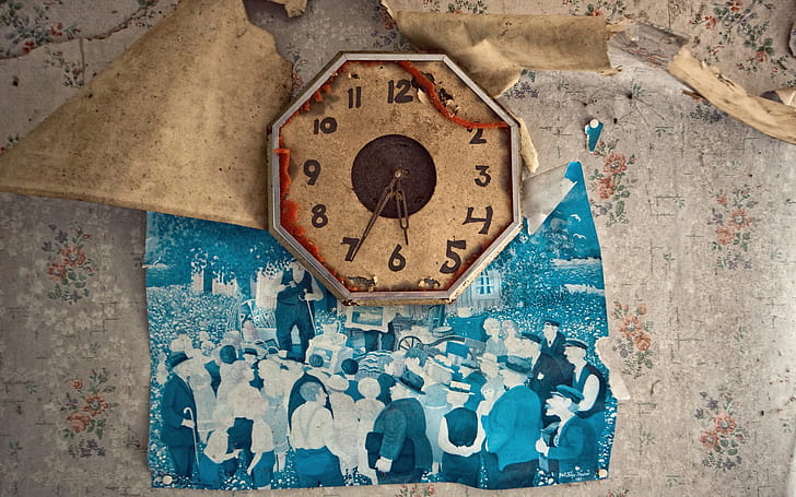 Clock Creative, clock, creative wallpaper