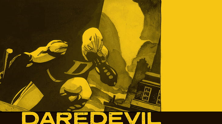 Comic, Daredevil: Yellow wallpaper