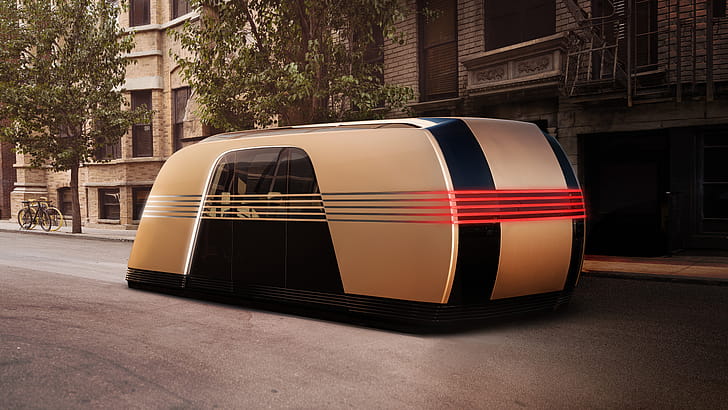 Tesla Robovan: A Stunning    Experience wallpaper