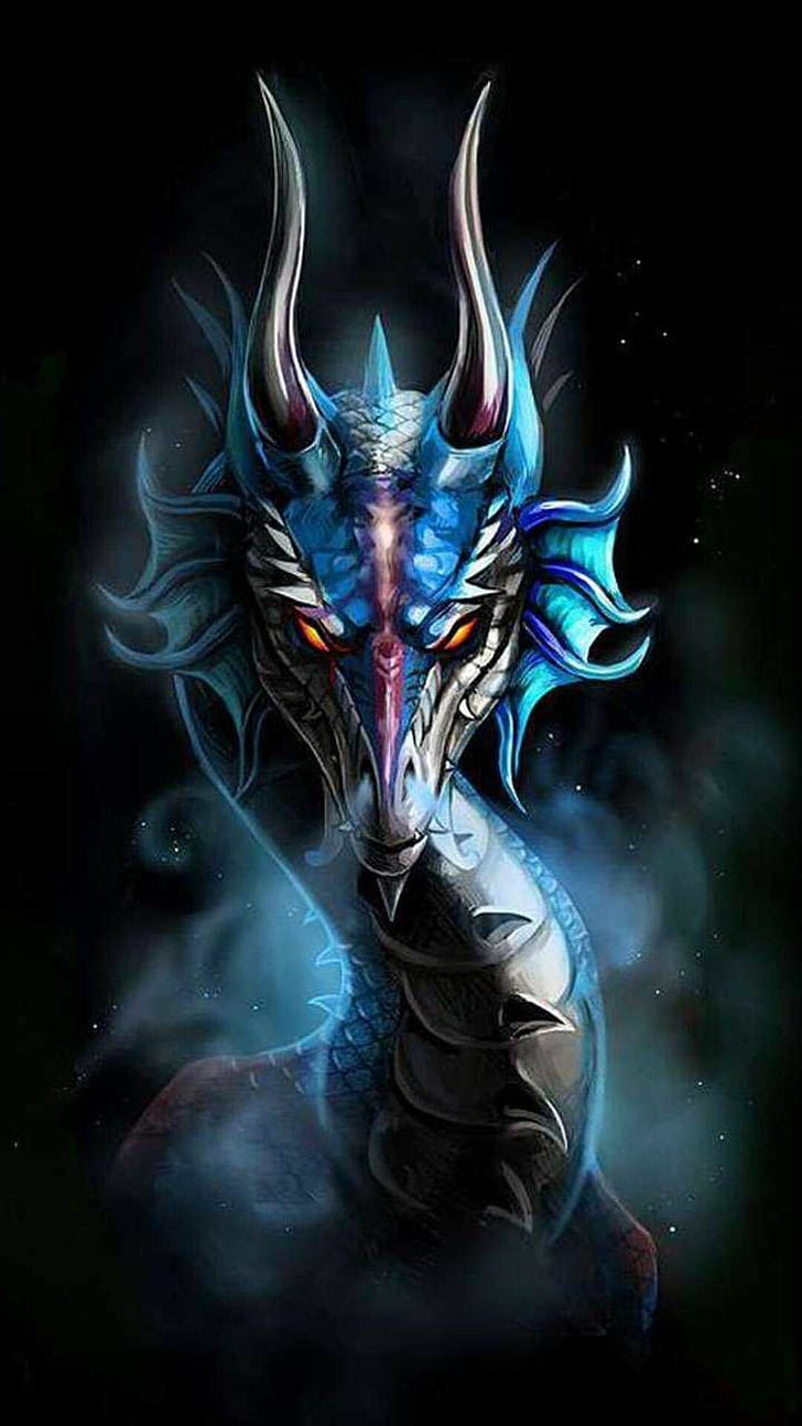 Dragon , Exquisite artwork phone wallpaper