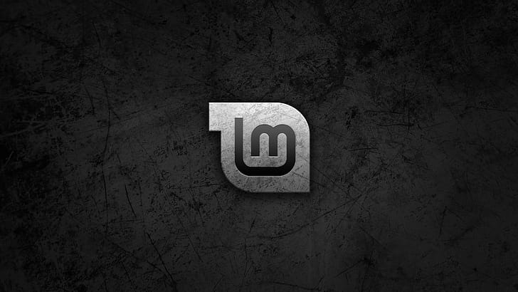 Linux Mint Black, linux, black, computer, ubuntu wallpaper