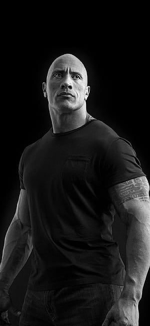 Dwayne Johnson, iPhone phone wallpaper
