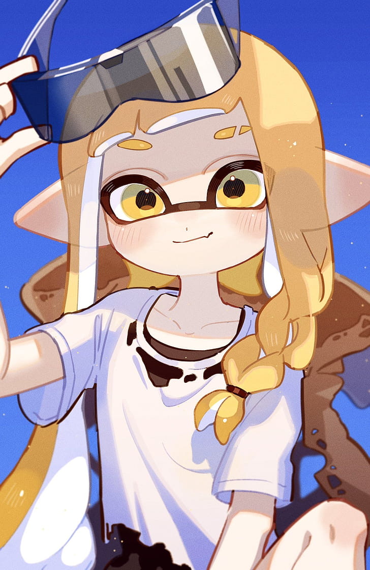 Agent 3, Splatoon 3 phone wallpaper