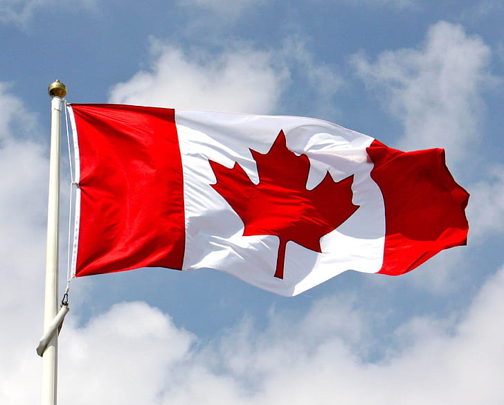 Canada, Flags wallpaper