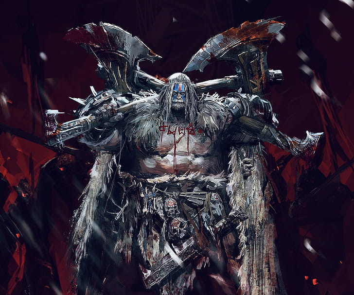 dark, warrior wallpaper