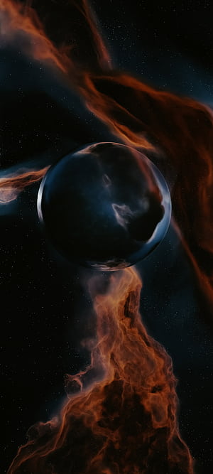 artistic, space phone wallpaper