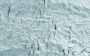 Foil texture, Rumpled foil, Macro view, 3D background wallpaper