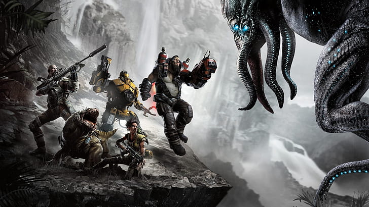 Evolve, evolve, games wallpaper