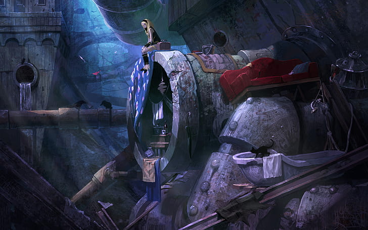 Gravity Rush, Kat (Gravity Rush), Video Game wallpaper