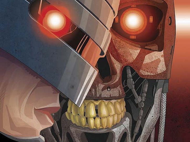 Comics, Terminator Robocop wallpaper