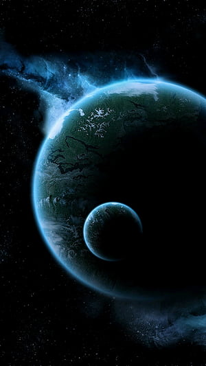 planet, Sci Fi, space phone wallpaper