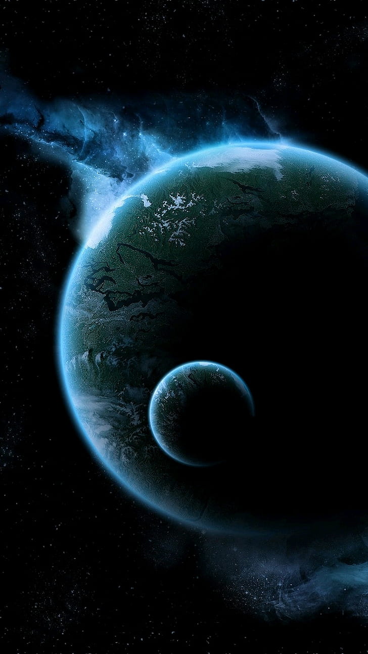 planet, Sci Fi, space phone wallpaper