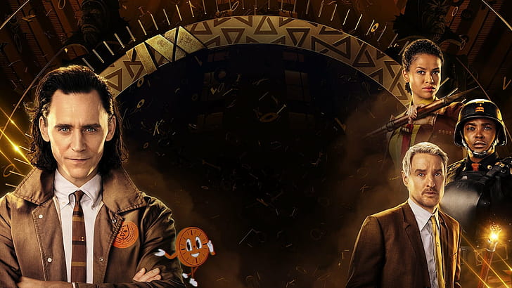 Main characters, Loki wallpaper